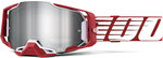 100% Armega Essential Chrome Motocross beskyttelsesbriller