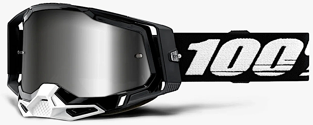 Image of 100% Racecraft II Essential Occhiali da motocross, nero