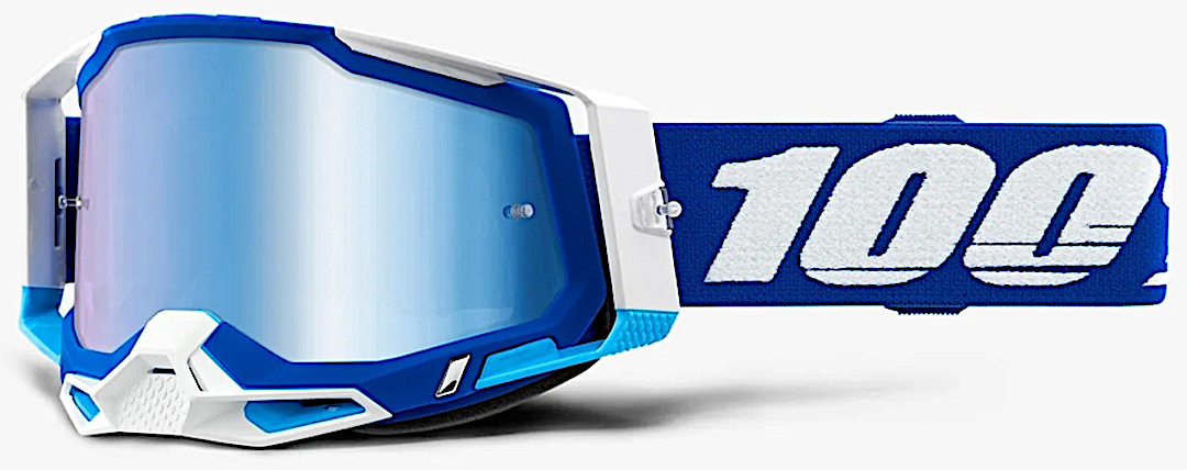 Image of 100% Racecraft II Essential Occhiali da motocross, blu