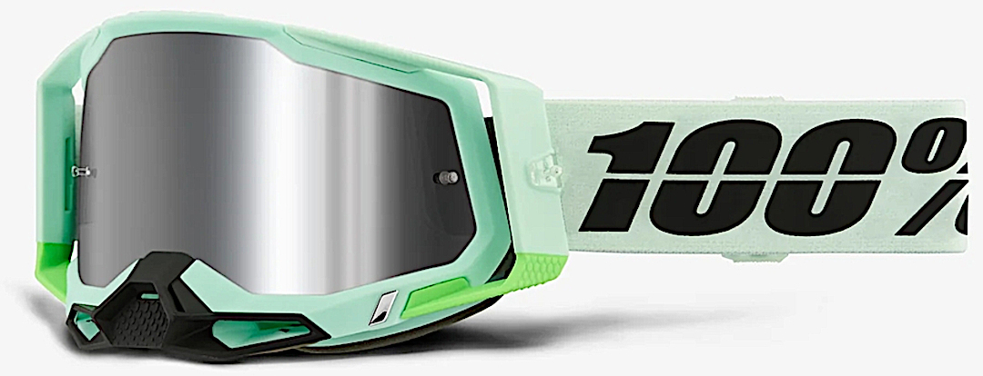 Image of 100% Racecraft II Occhiali da motocross, verde