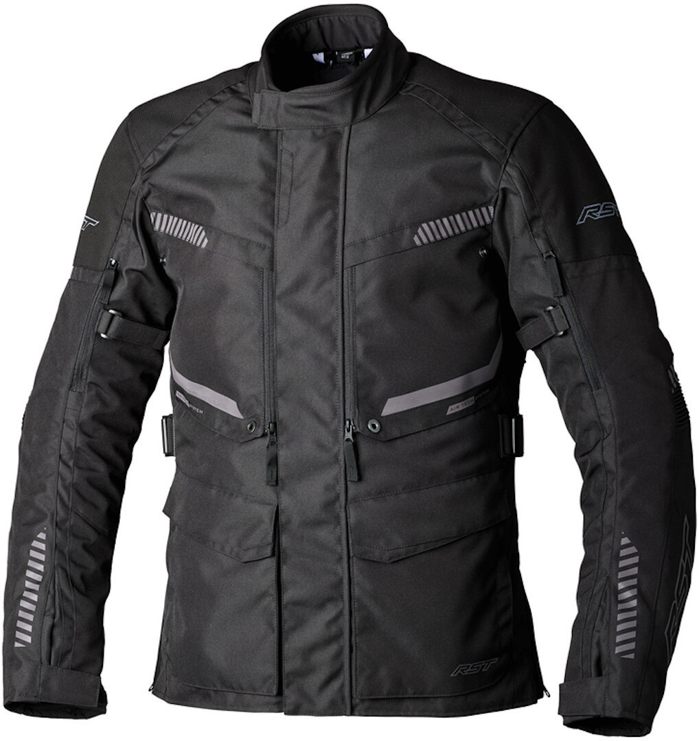 Rst Maverick Evo Motorcycle Textile Jacket, Black, Size M For Men