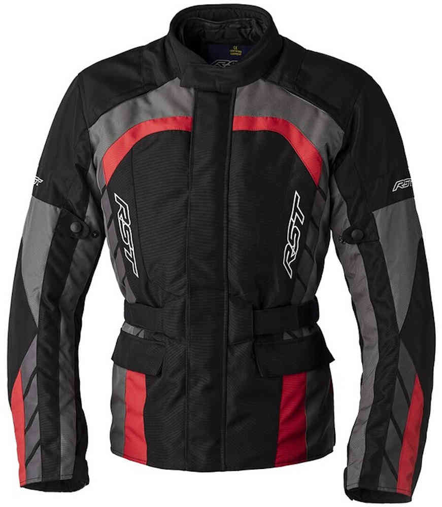 RST Alpha 5 CE Textile Jacket Black Red