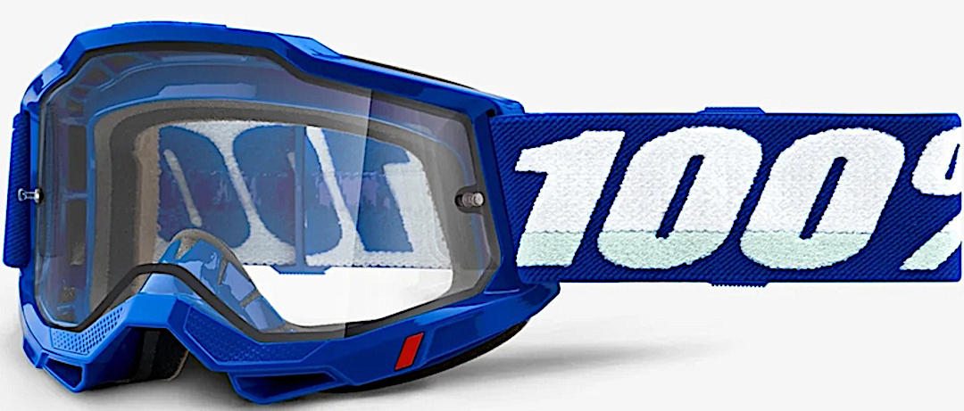 100% Accuri II Essential Lunettes de motocross, bleu