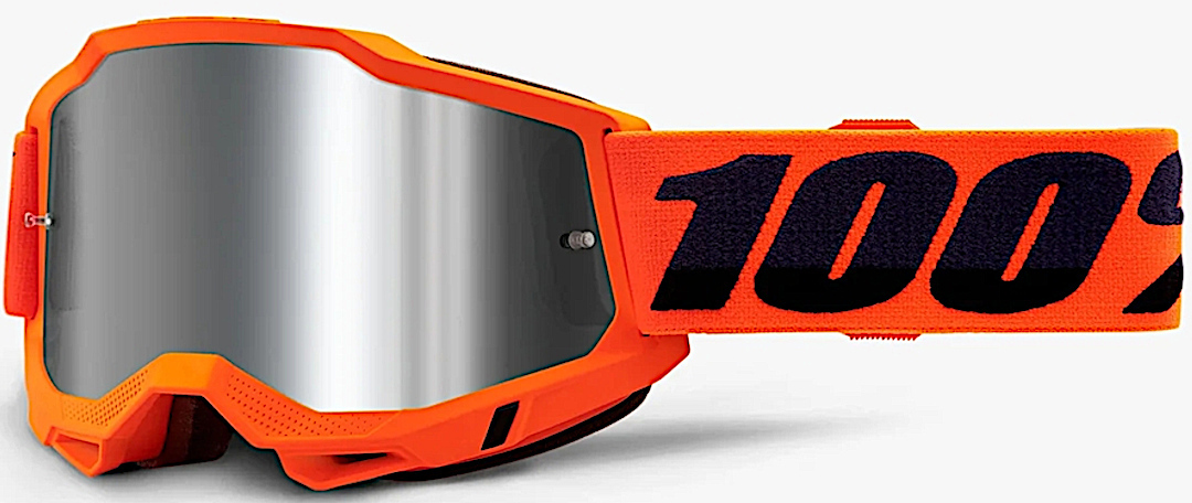 Image of 100% Accuri II Chrome Essential Occhiali da motocross, arancione