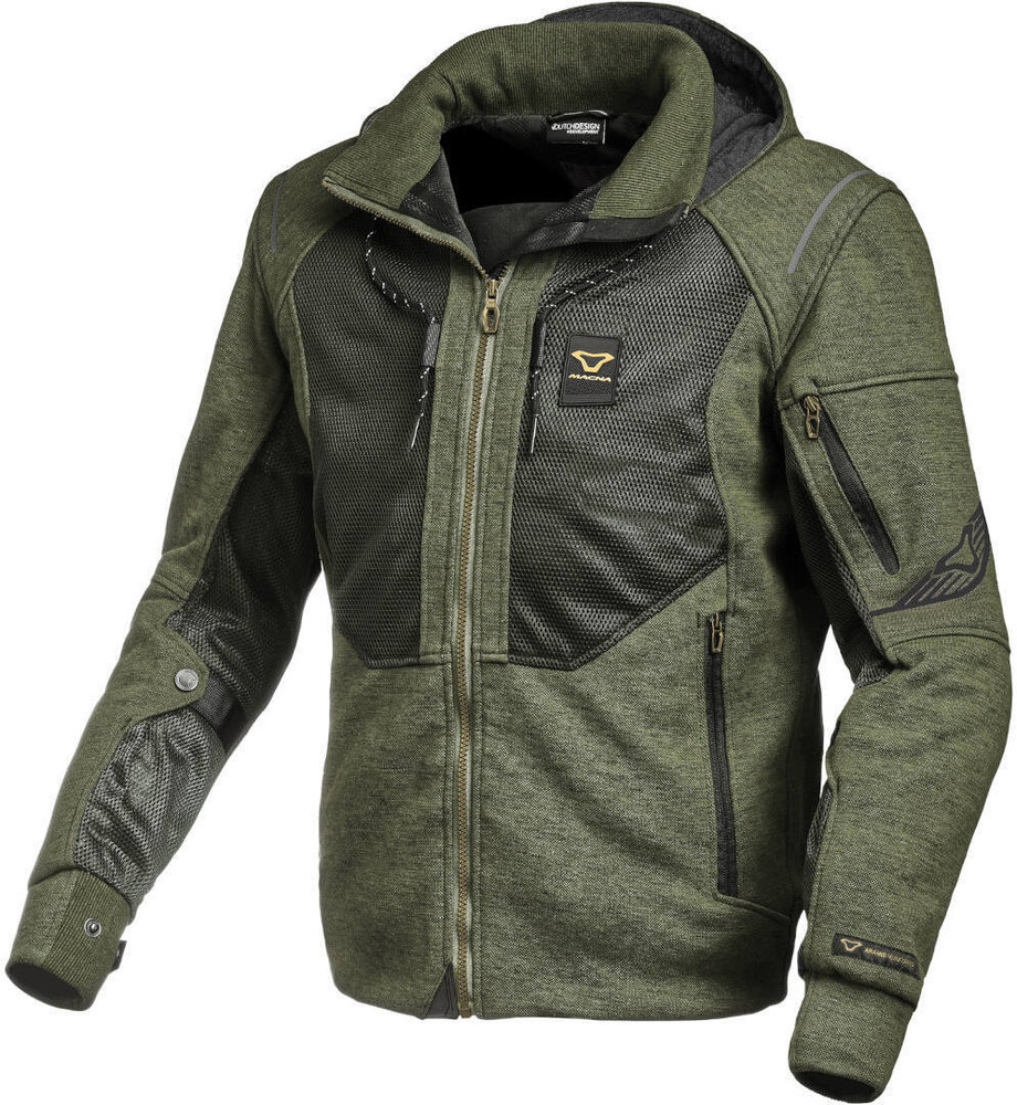 Macna Breeze Motorfiets hoodie met rits