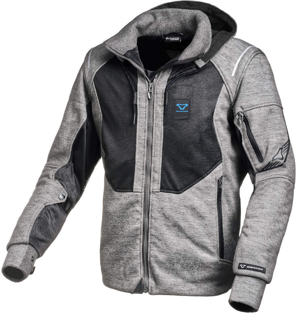 Macna Breeze Motorfiets hoodie met rits