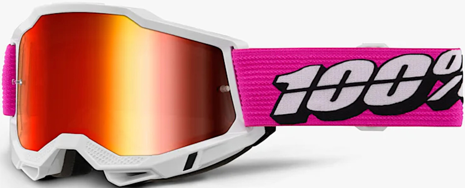 100% Accuri II Lunettes de motocross, rose