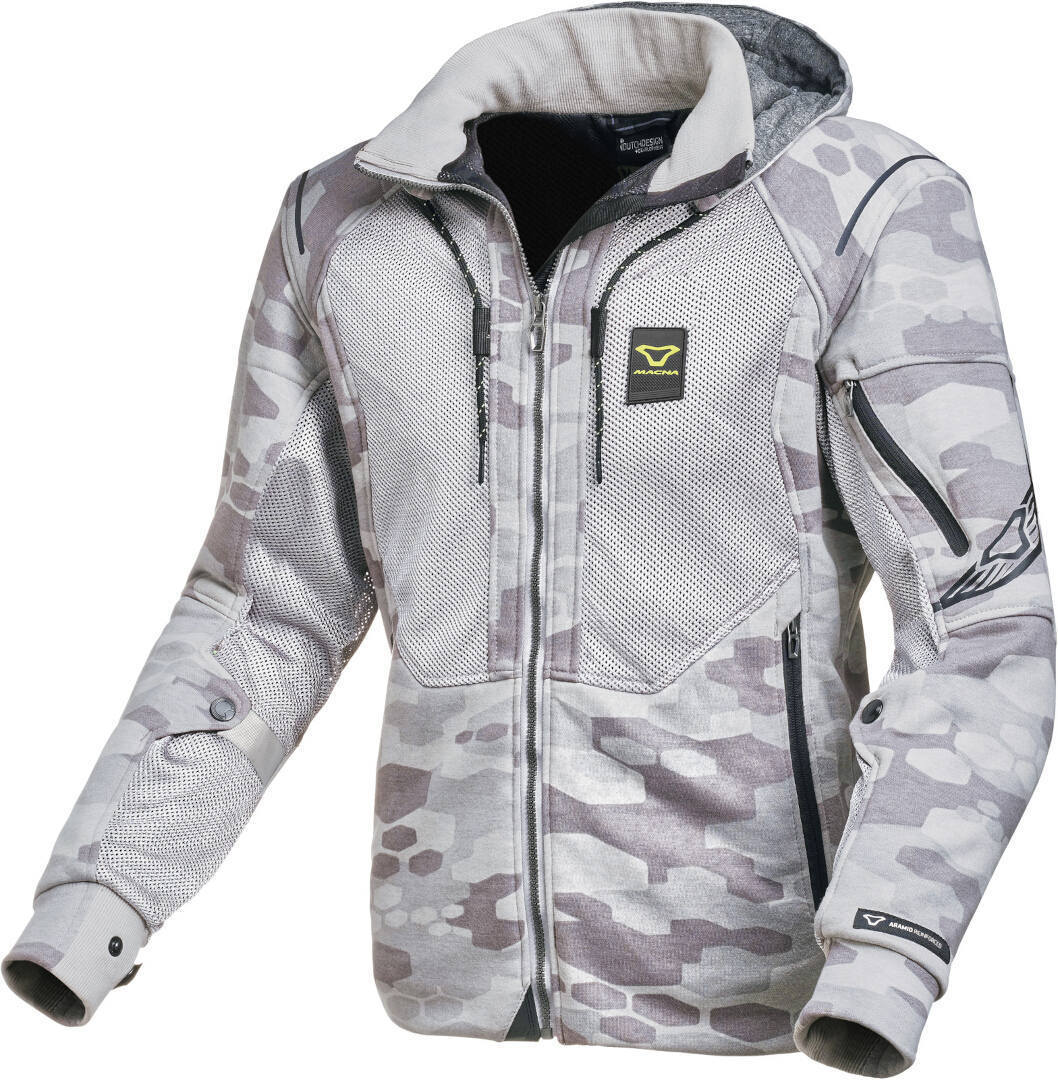 Macna Breeze Camo Moto Zip Sweat à capuche