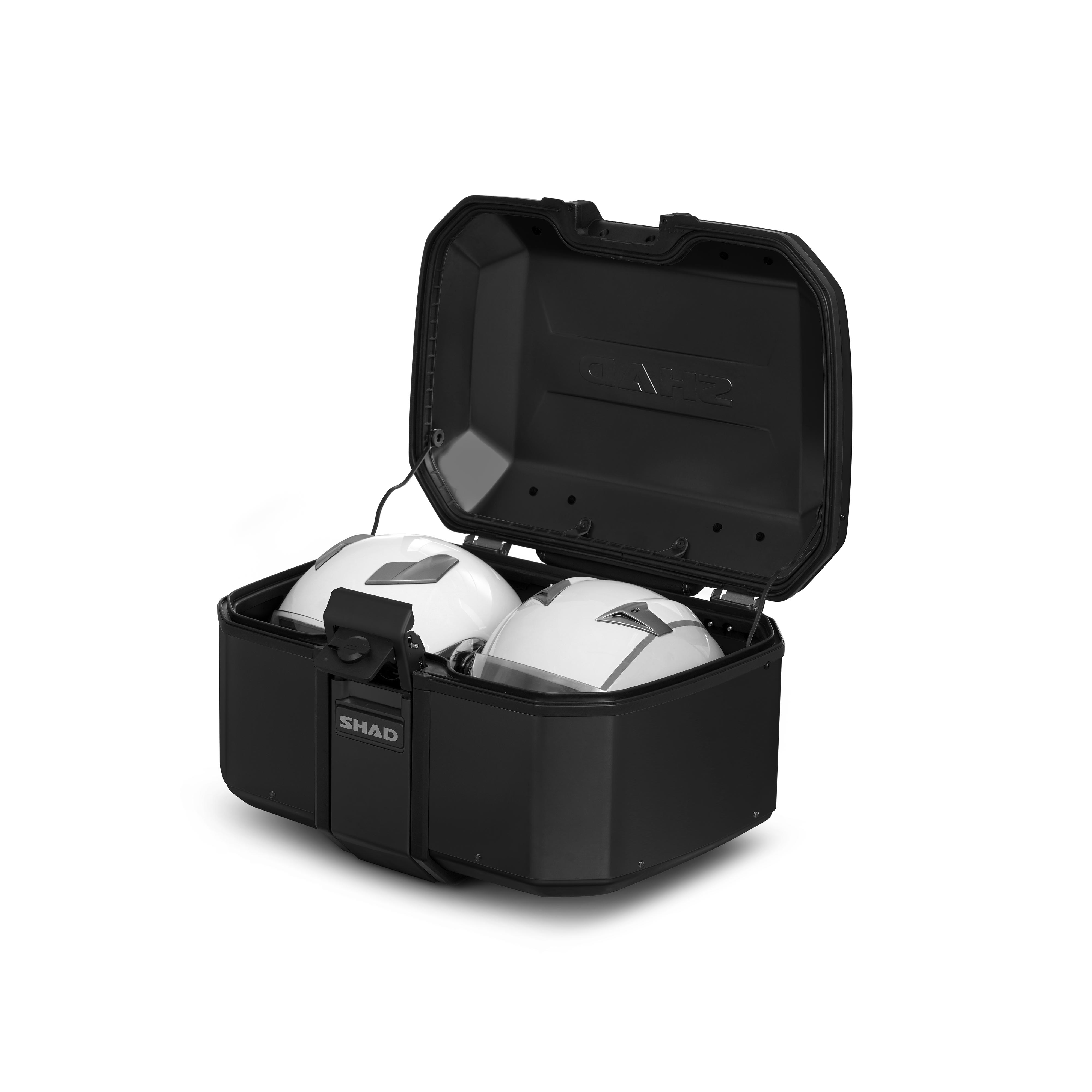Side view of TR55 Pure Black Topcase