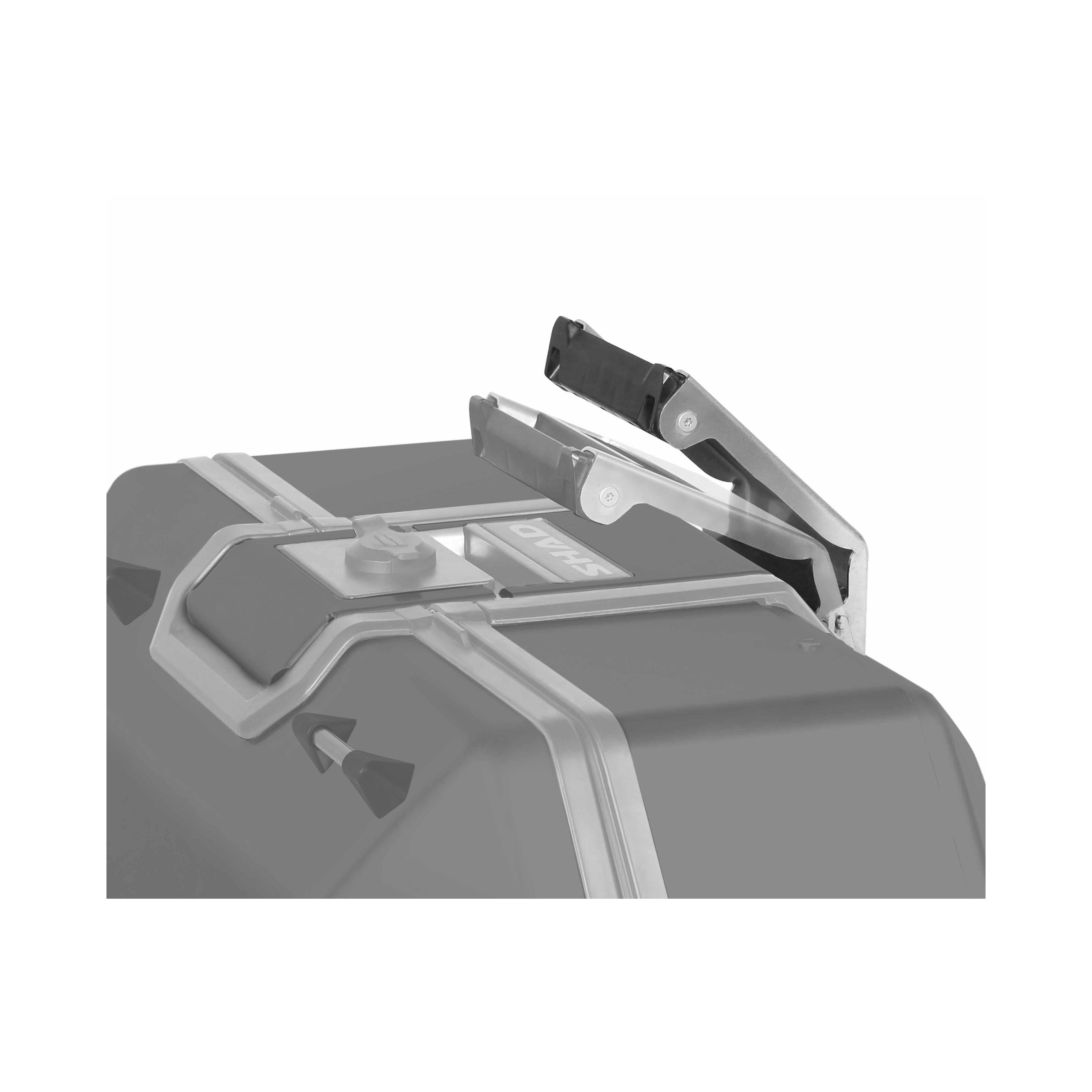 Side view of TR55 Pure Black Topcase