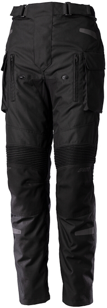 RST Endurance Textiel broek voor damesmotorfiets, zwart, afmeting S voor vrouw