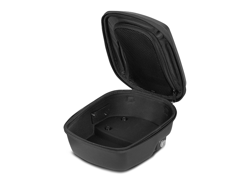 Side view of SHAD E091CL Click System Tank Bag