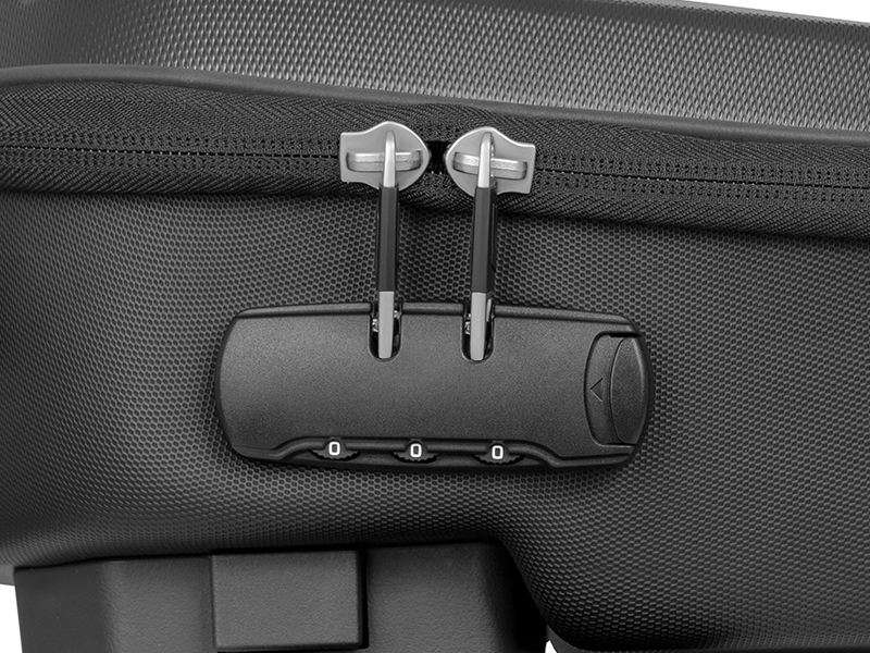 Side view of SHAD E091CL Click System Tank Bag