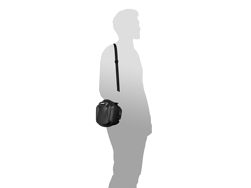 Side view of E03C Click System Tank Bag