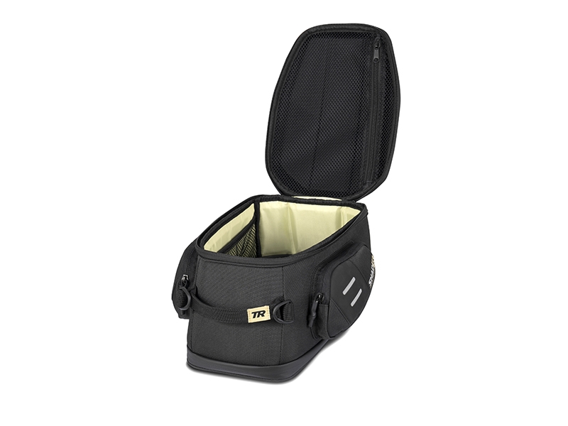 Side view of SHAD TR15CL Click System Tank Bag
