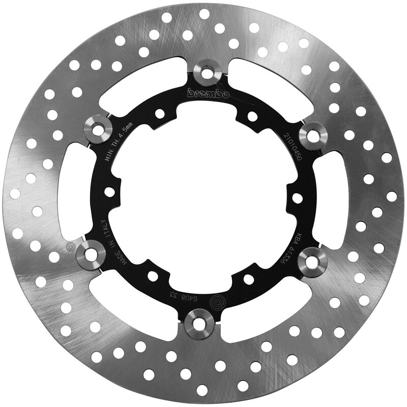Brembo S.p.a. Unisex Serie Oro Round Floating Brake Disc