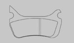 Beringer Enduro Sintered Metal Brake pads - KIT1258SI
