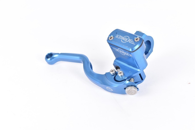 Beringer Aerotec® Ø20,5mm integrierter blauer Hauptbremszylinder (Hebeltyp 2 - 14cm)