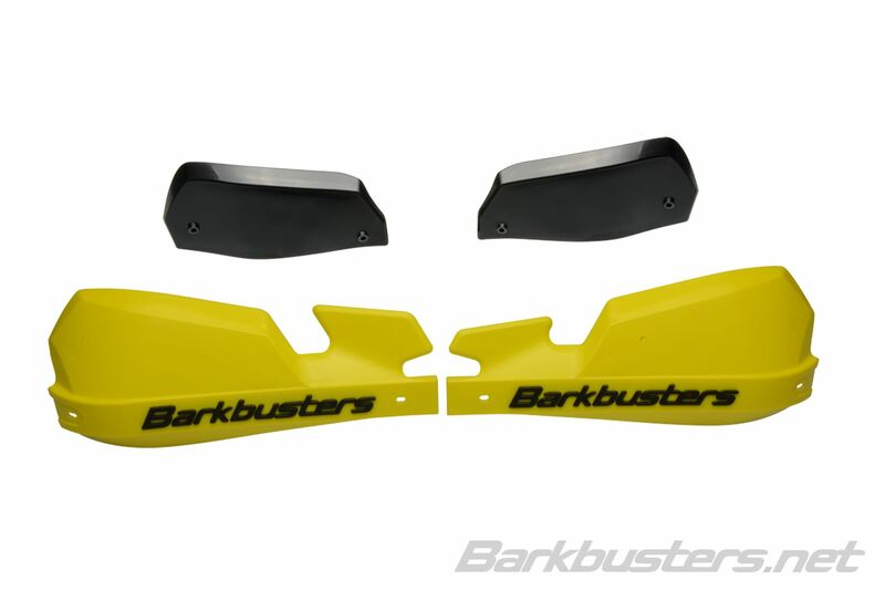 Barkbusters Coques de protège-mains VPS MX jaune/déflecteur noir