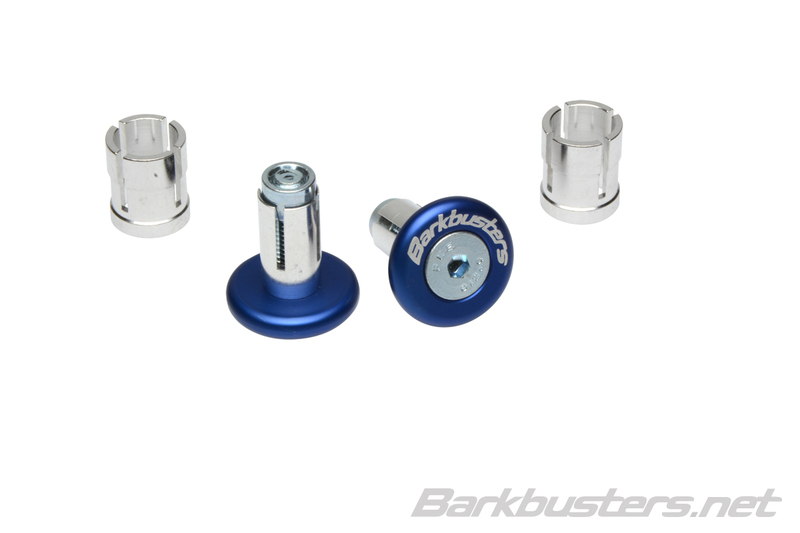 Barkbusters Embouts de guidon anodisés bleu