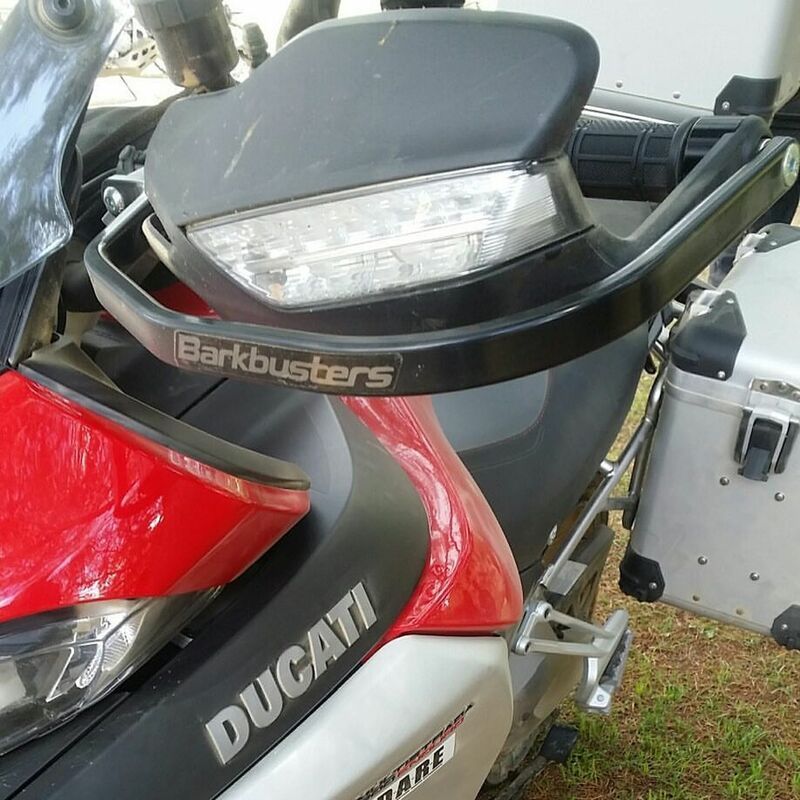 Barkbusters Ducati 2-точечный черный монтажный комплект