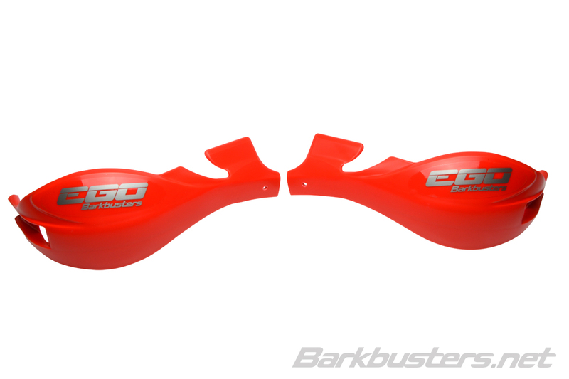 Barkbusters Coques de protège-mains Ego rouge