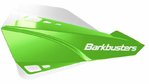 Barkbusters Kit Protectores de mano Sabre deflector verde/blanco de montaje universal