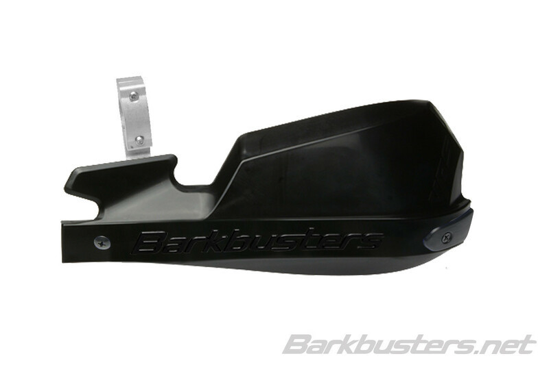 Barkbusters VPS MX Handguard Plastic Set Only Black On Black With Deflector