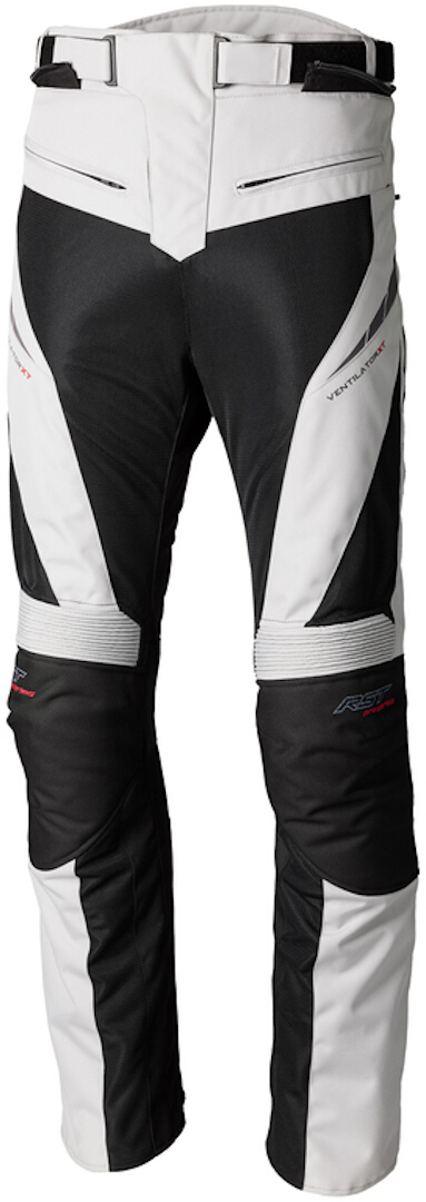 RST Ventilator XT Pantalones textiles de moto, negro-gris, tamaño M para hombre