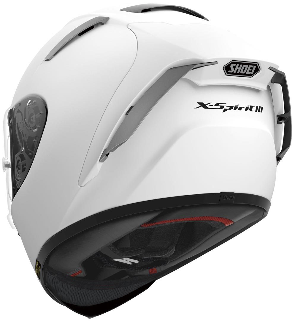 Side view of Shoei X-Fourteen Helmet, white, Size XS for Men