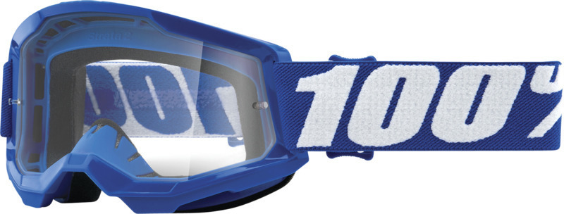 Image of 100% Strata 2 Essential Occhiali da motocross giovanile, blu