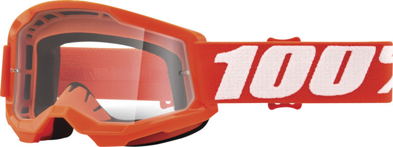 Image of 100% Strata 2 Essential Occhiali da motocross giovanile, arancione