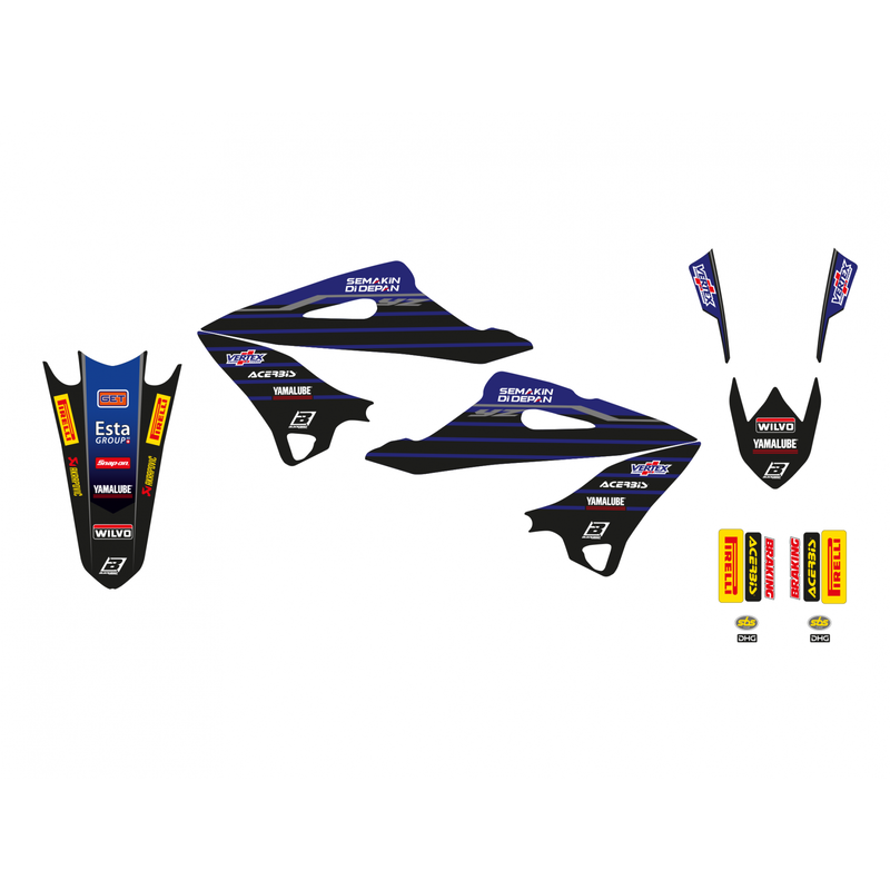 Blackbird Yamaha Factory Racing 22 Sticker Kit - buy cheap FC-Moto