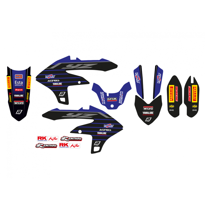 Blackbird Yamaha Factory Racing 22 Sticker Kit