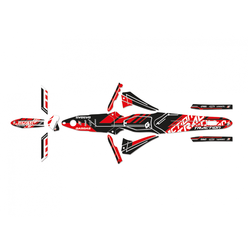 Blackbird Traction Sticker Kit