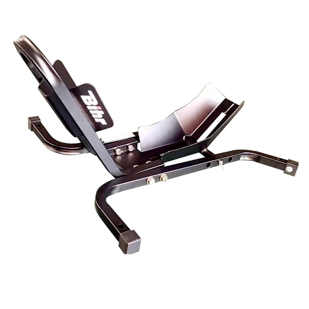 Support moto Bihr BASIC avec bascule à roues 3, noir