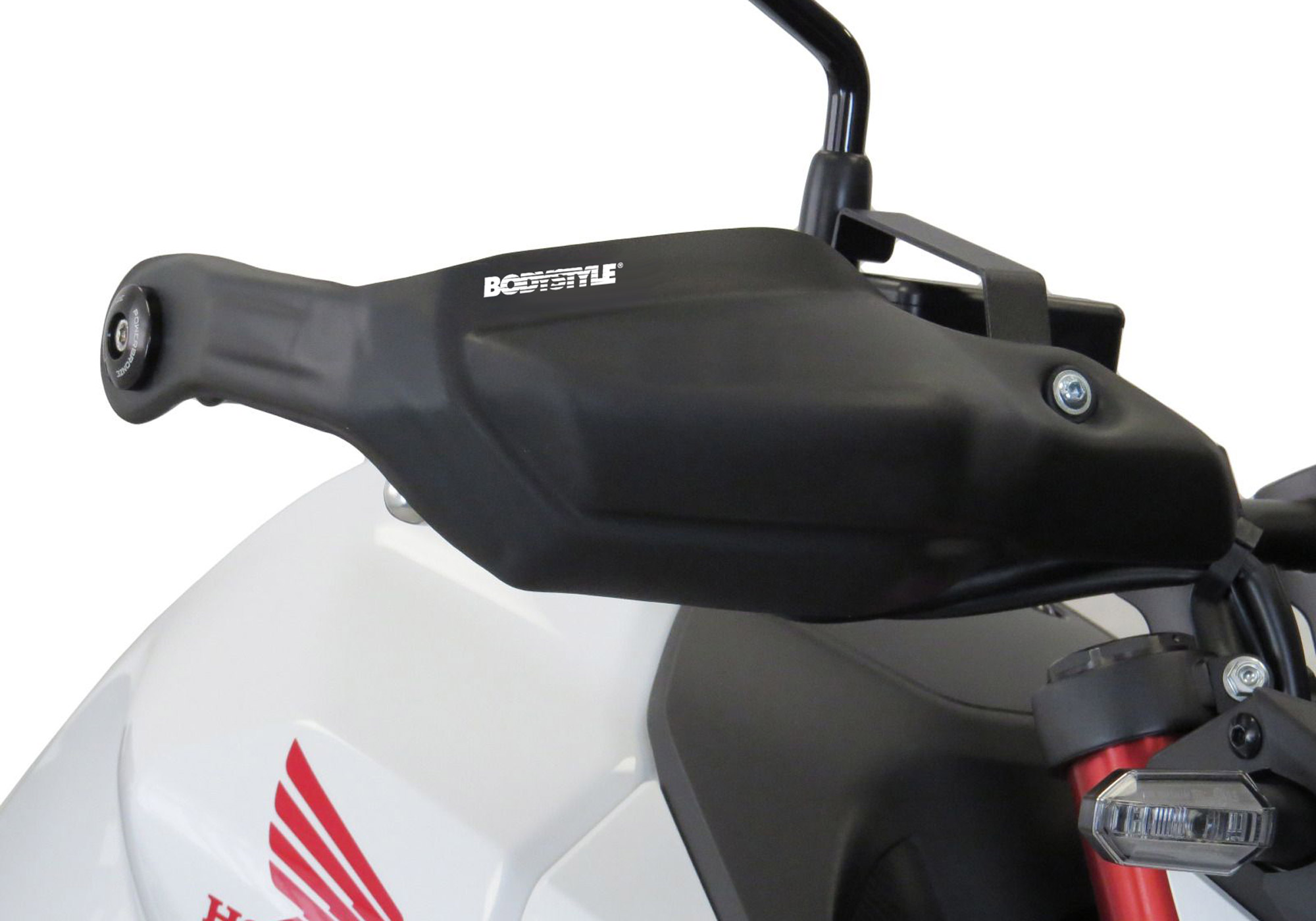 BODYSTYLE protège-mains ABS plastiques noir mat