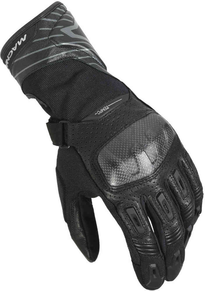 Macna Tempo perforierte Motorrad Handschuhe