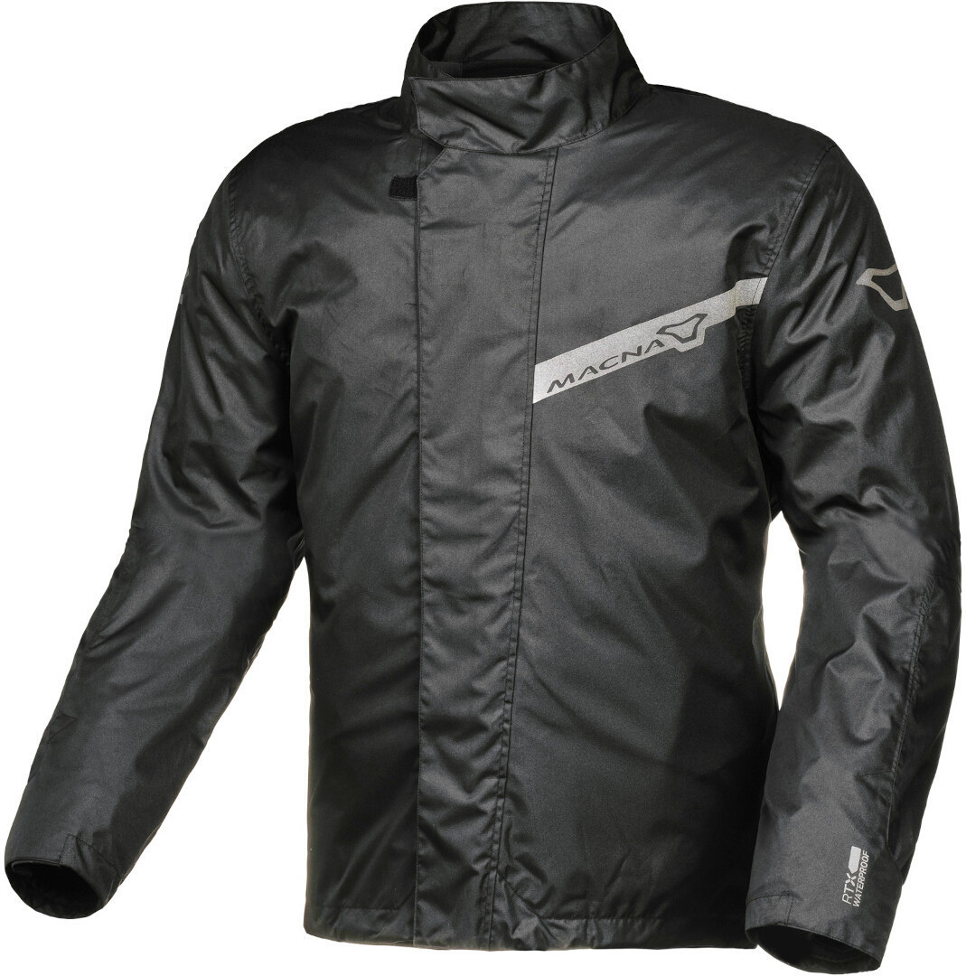 Macna Spray Motorcycle Rain Jacket, black, Size M for Men-image-972346474