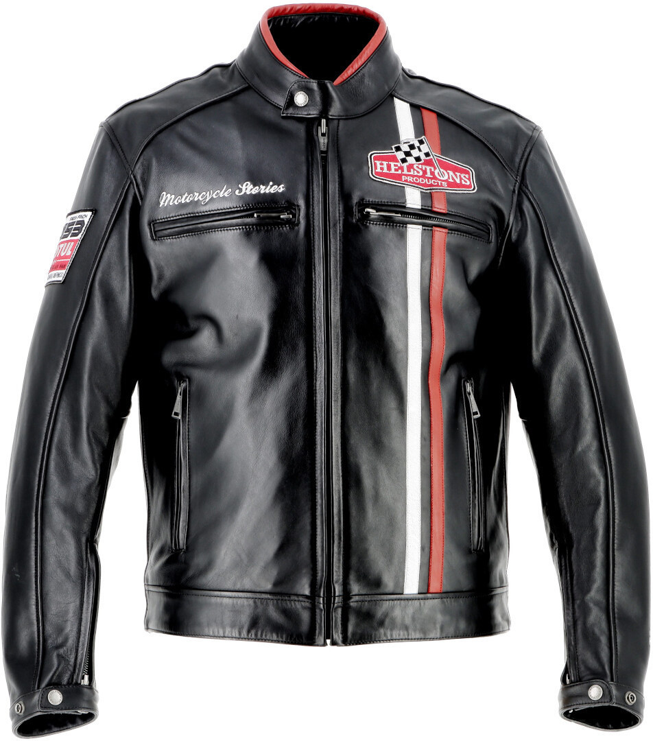 Helstons Jay Motul Edition Chaqueta de cuero de motocicleta