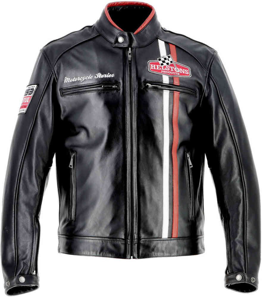 Helstons Jay Motul Edition Motorcycle Leather Jacket - buy cheap FC-Moto
