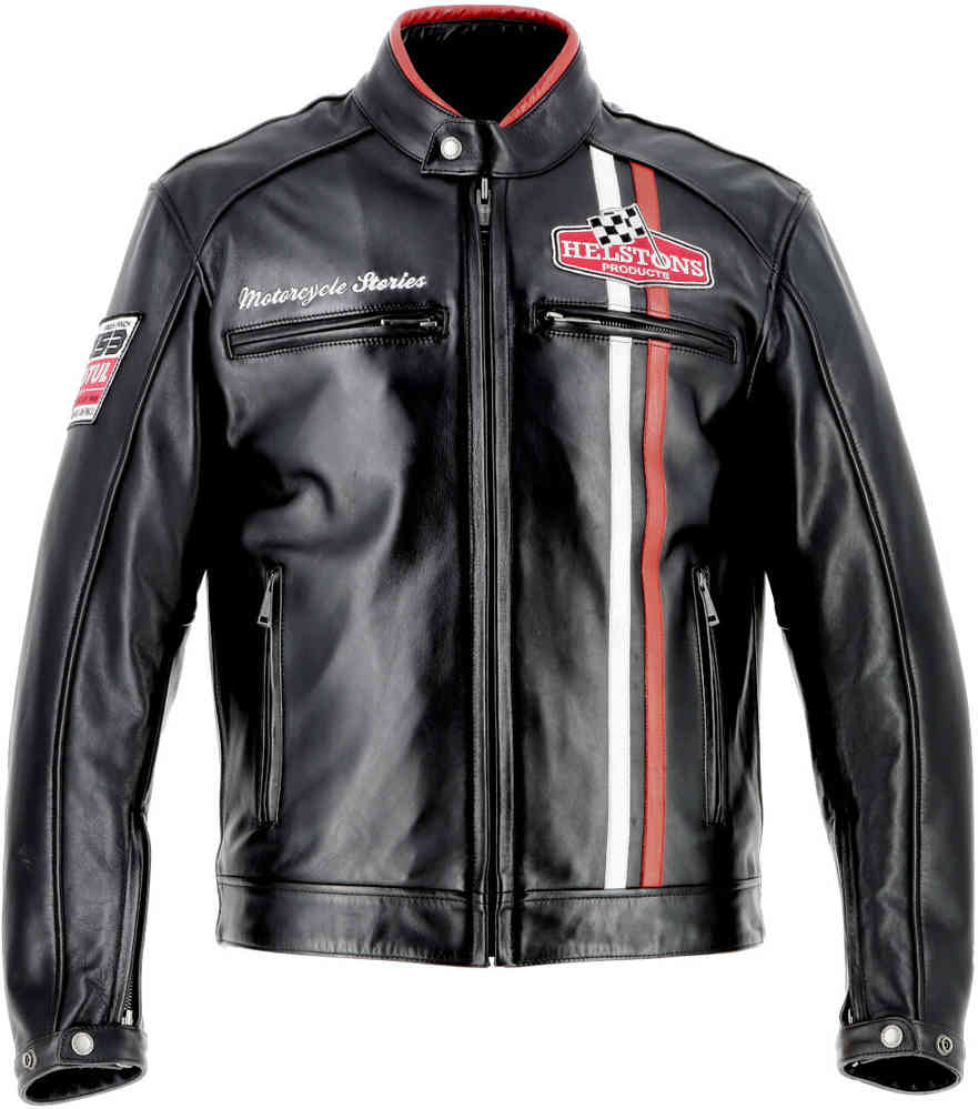 Helstons Jay Motul Edition Мотоциклетная кожаная куртка