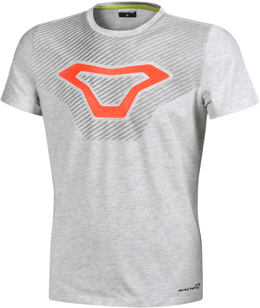 Macna Logo T-shirt, gris, taille M pour Hommes