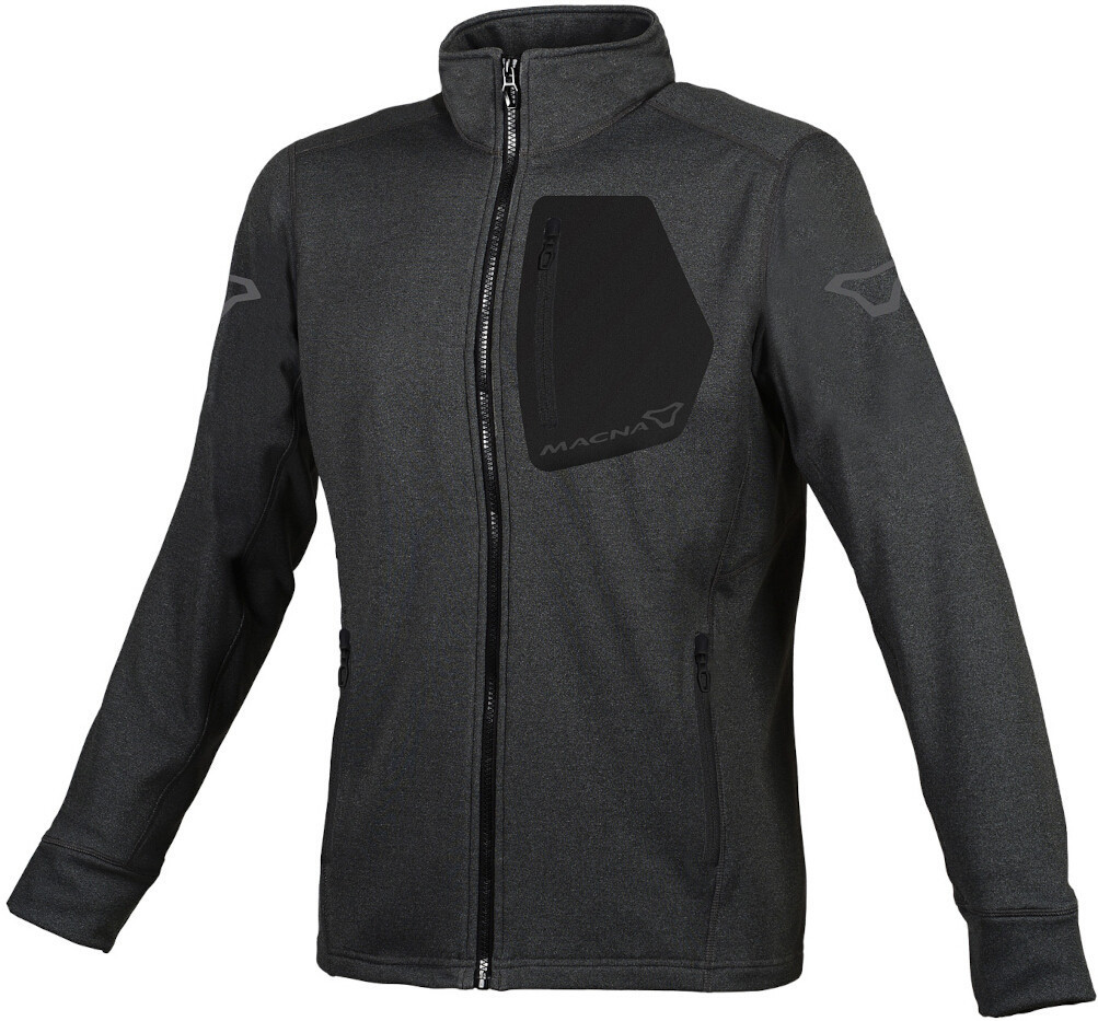 Macna Ripple Damen Sweatjacke, schwarz-grau, Größe XS