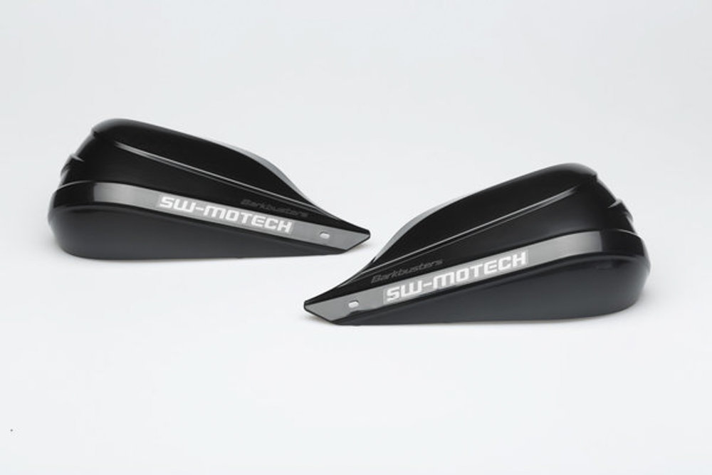 SW-Motech BBSTORM handbeschermer kit - Zwart. Moto Guzzi V85 TT / Reizen (19-23).