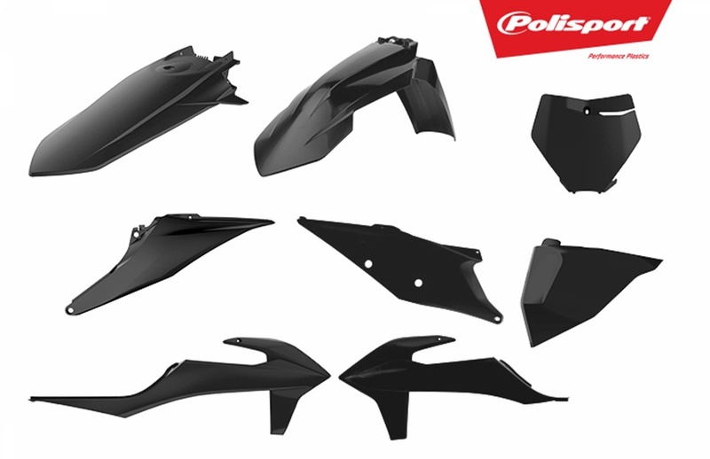 POLISPORT Kit plastiques noir KTM SX/SX-F