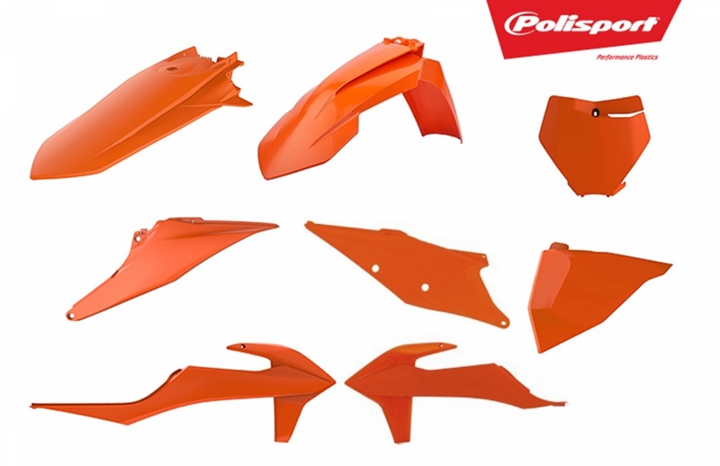 POLISPORT Kit plastiques orange KTM SX/SX-F