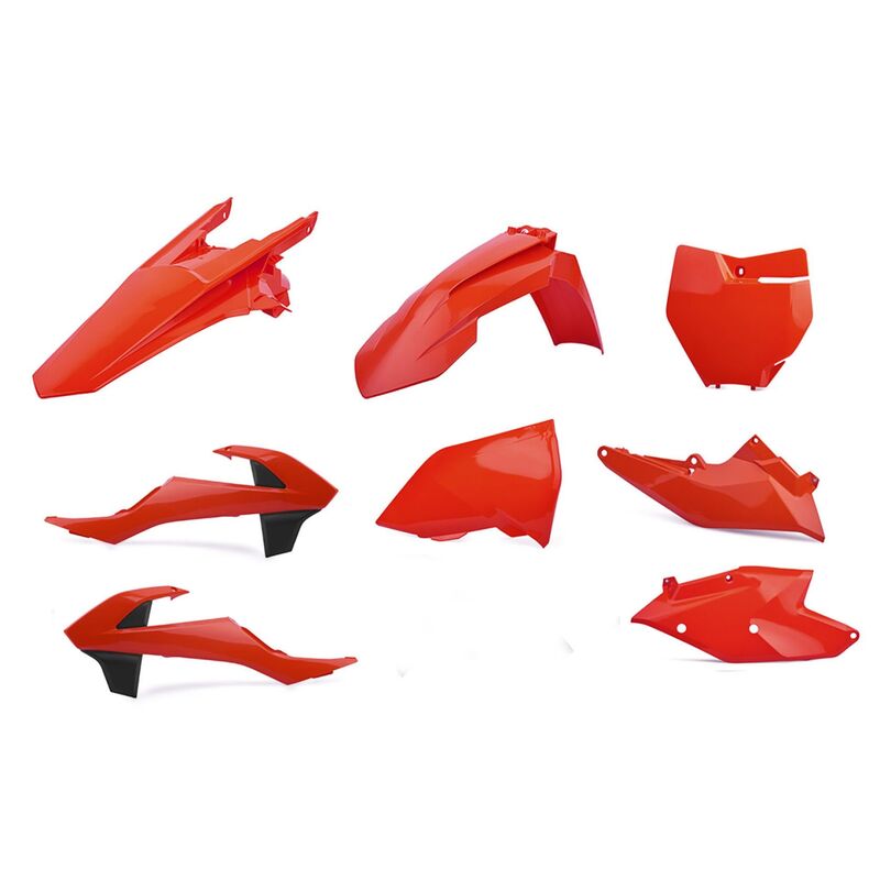 POLISPORT Kit plastiques orange fluo KTM SX/SX-F