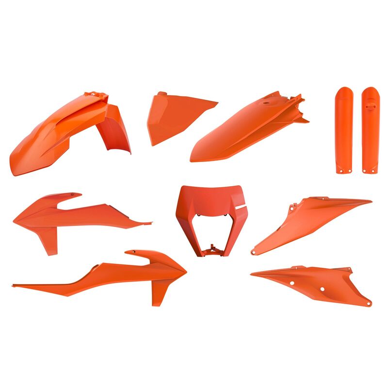 Kit Plastiques Polisport Orange - Carénage et protection POLISPORT