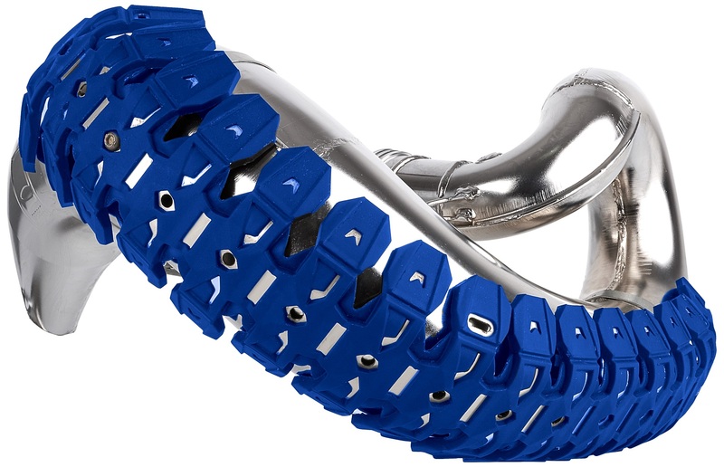 POLISPORT Protection d'echappement Armadillo bleu